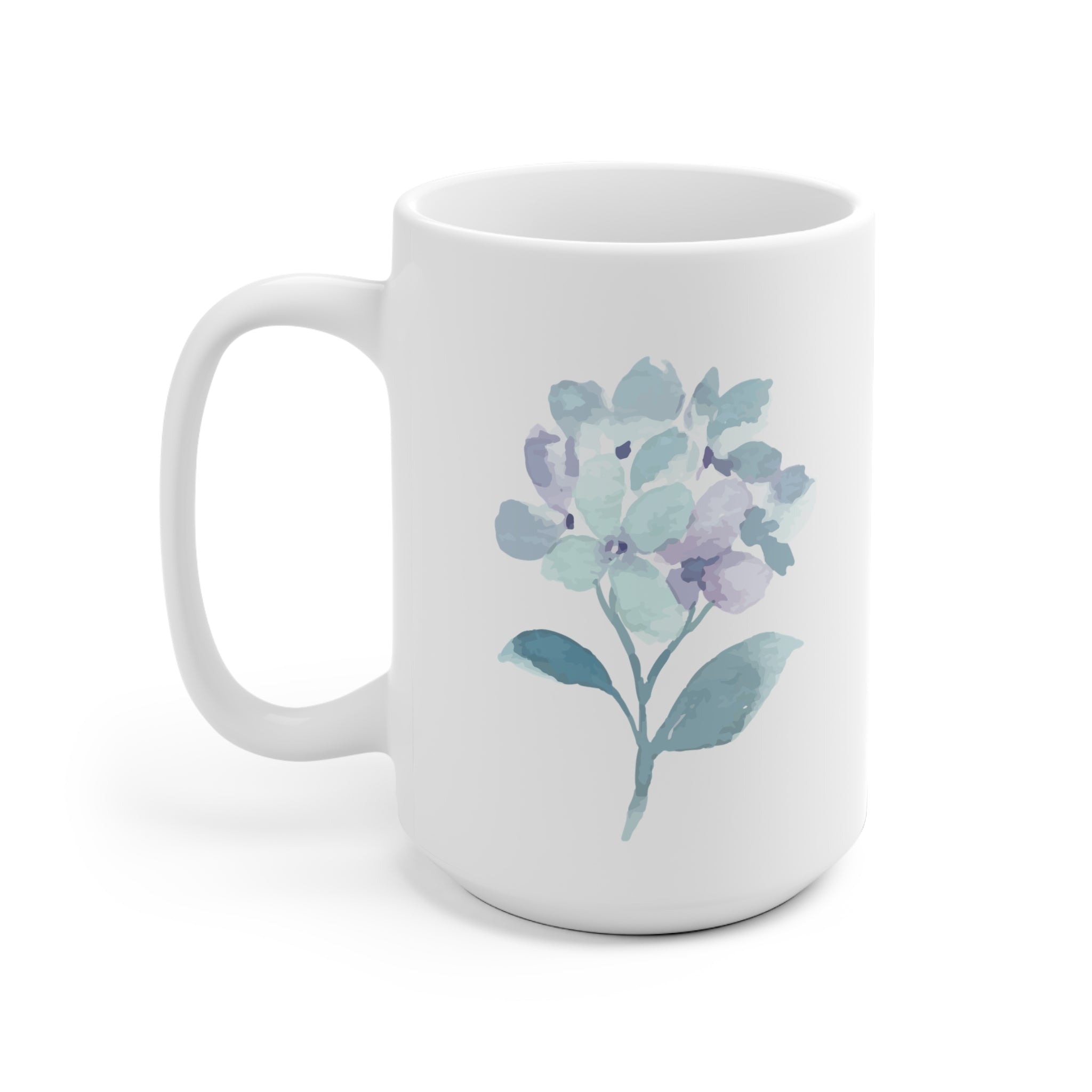Floral Ceramic Mug - Coffee & Flower Lovers | Free Fashion Spirit