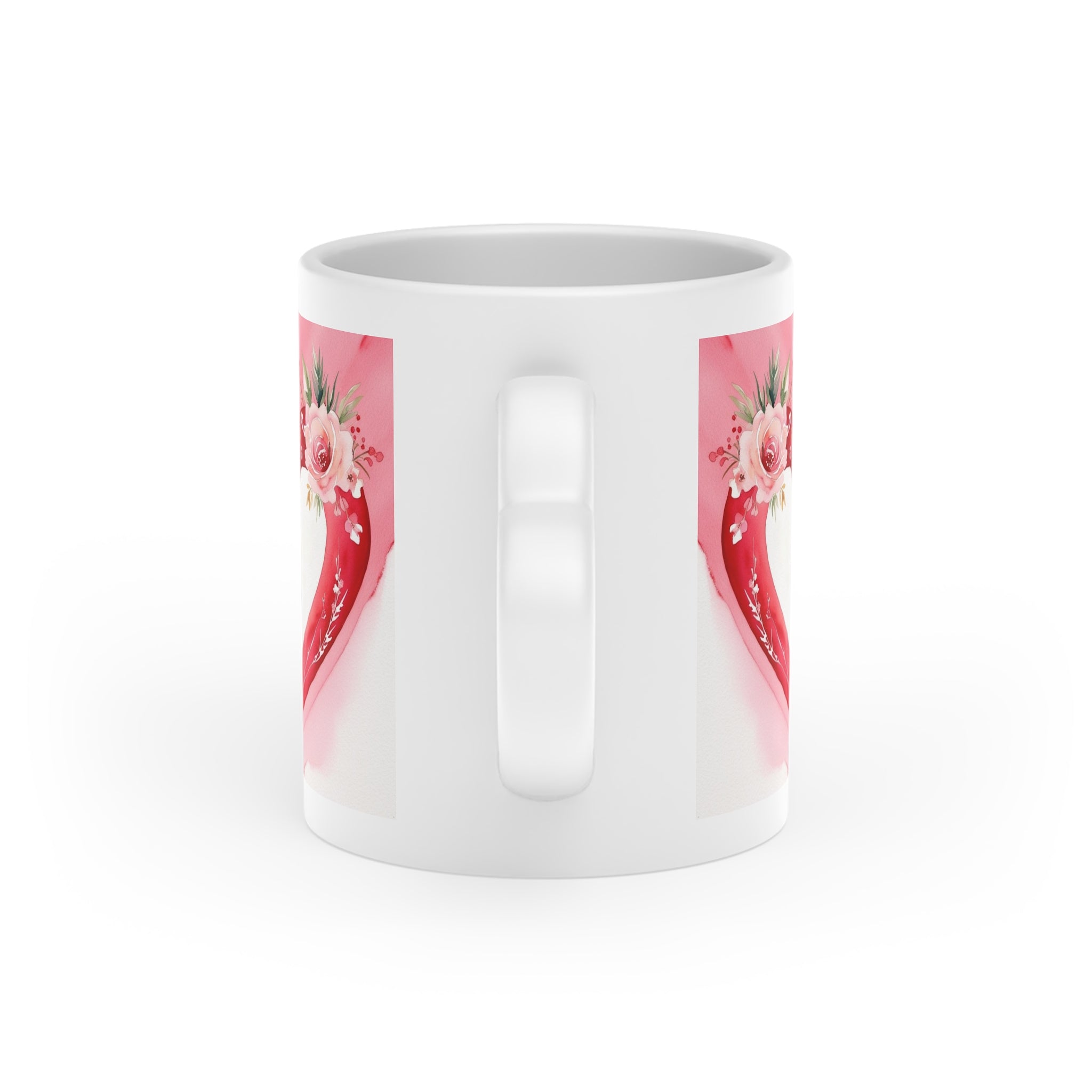 Heart-Shaped Mug - Valentine's Day Gift | Free Fashion Spirit