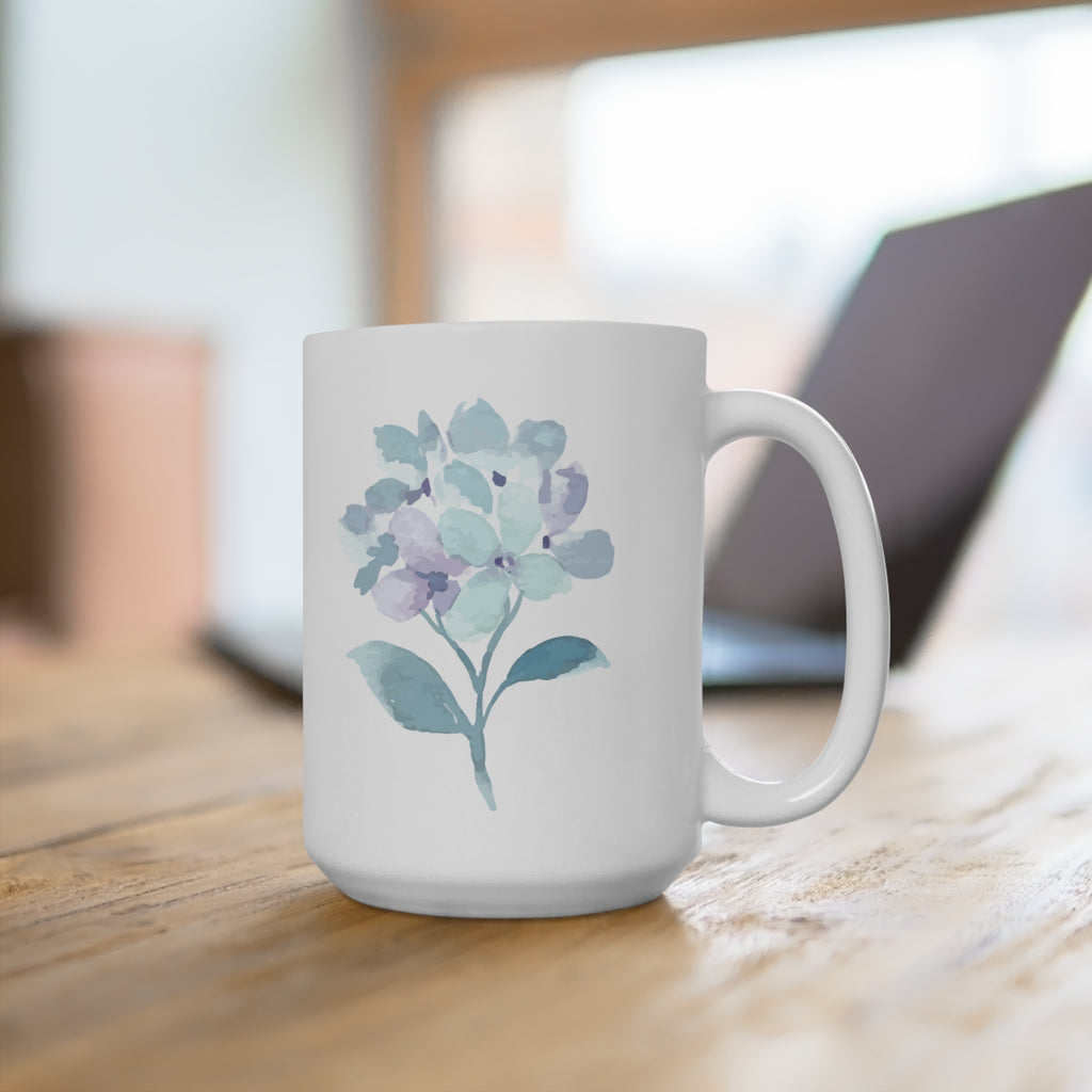 Floral Ceramic Mug - Coffee & Flower Lovers | Free Fashion Spirit