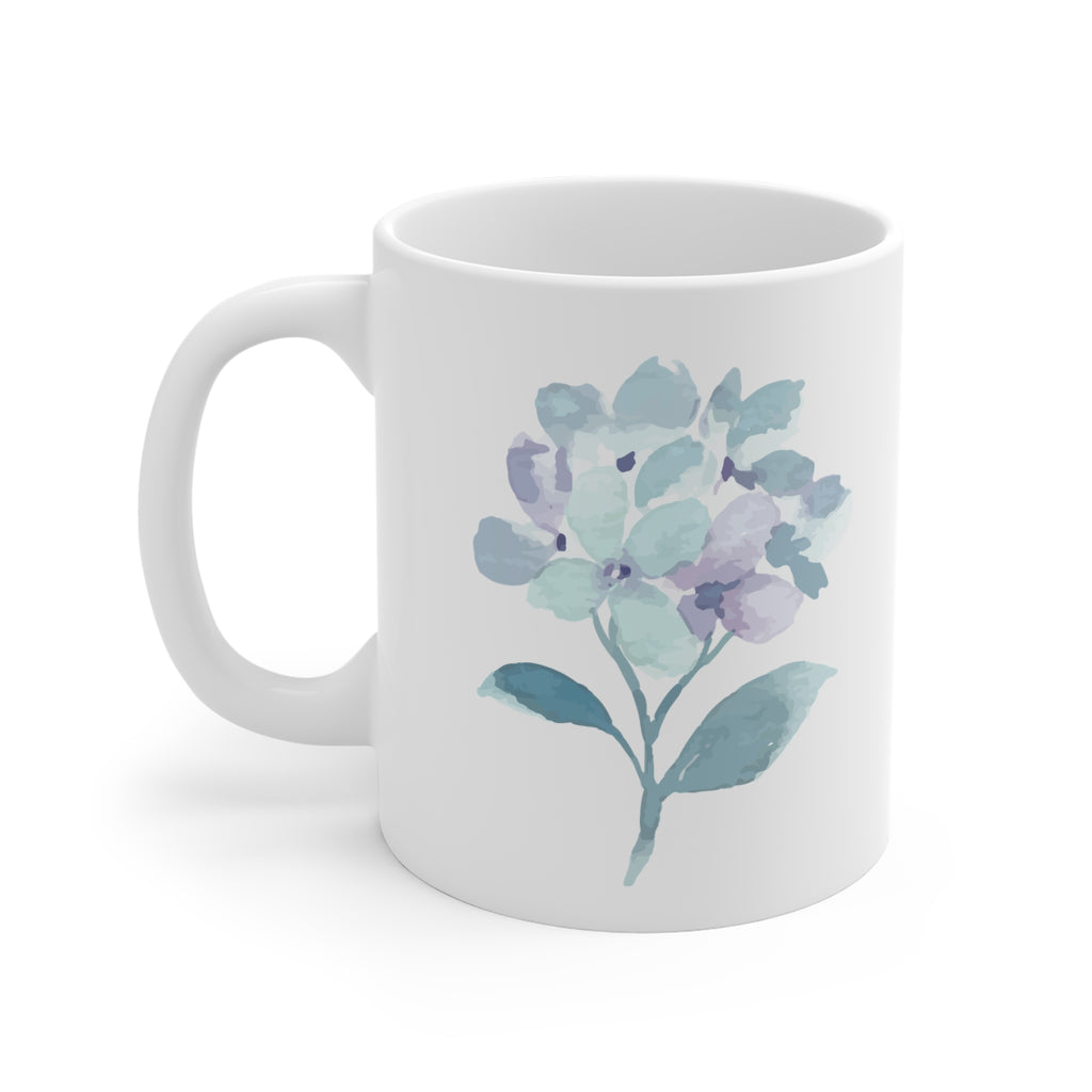 Floral Ceramic Mug - Coffee & Flower Lovers | Free Fashion Spirit