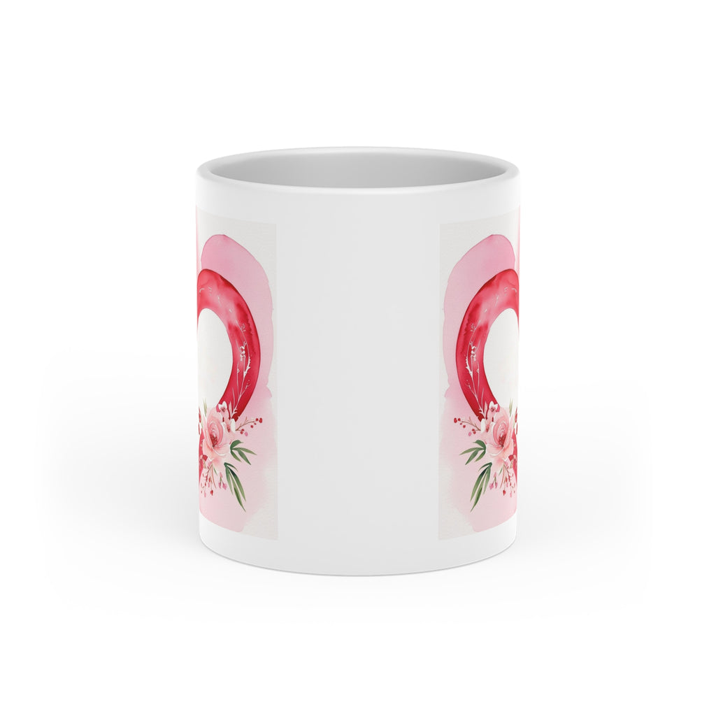 Heart-Shaped Mug - Valentine's Day Gift | Free Fashion Spirit