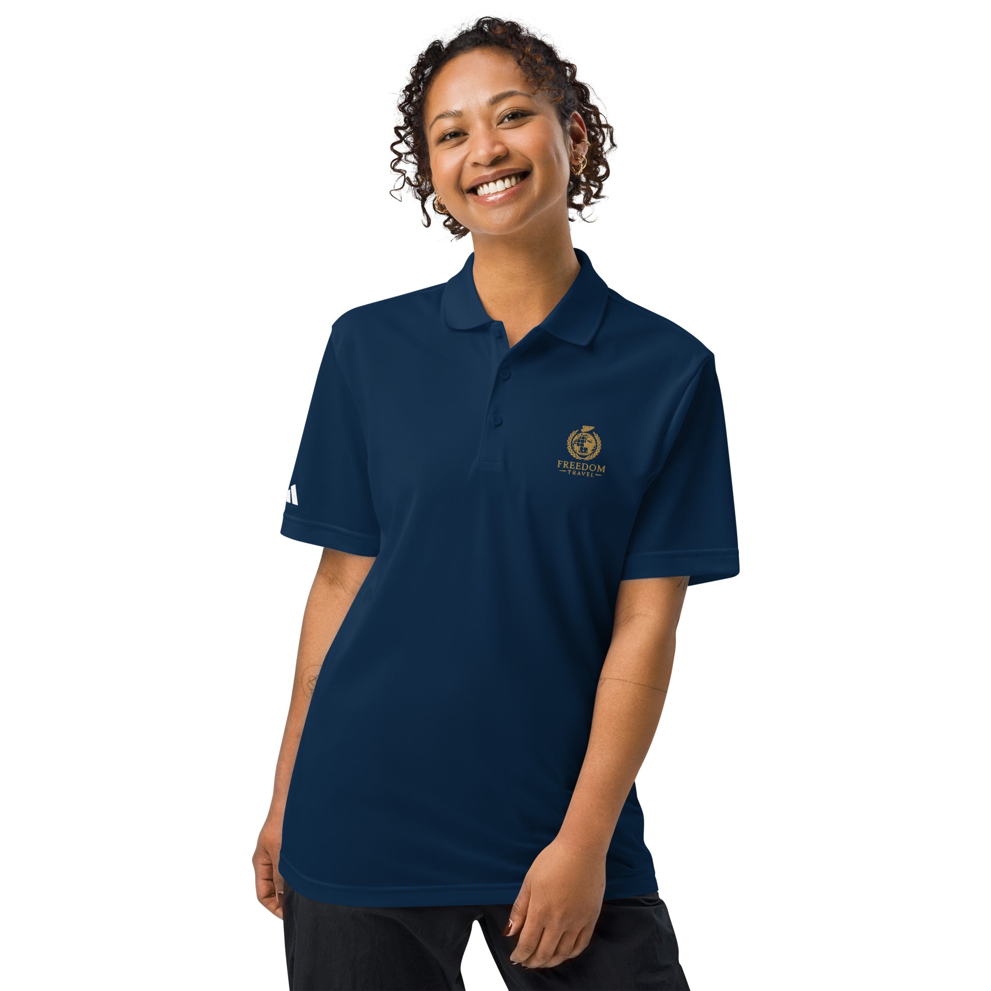 Freedom Travel Adidas Sport Polo 