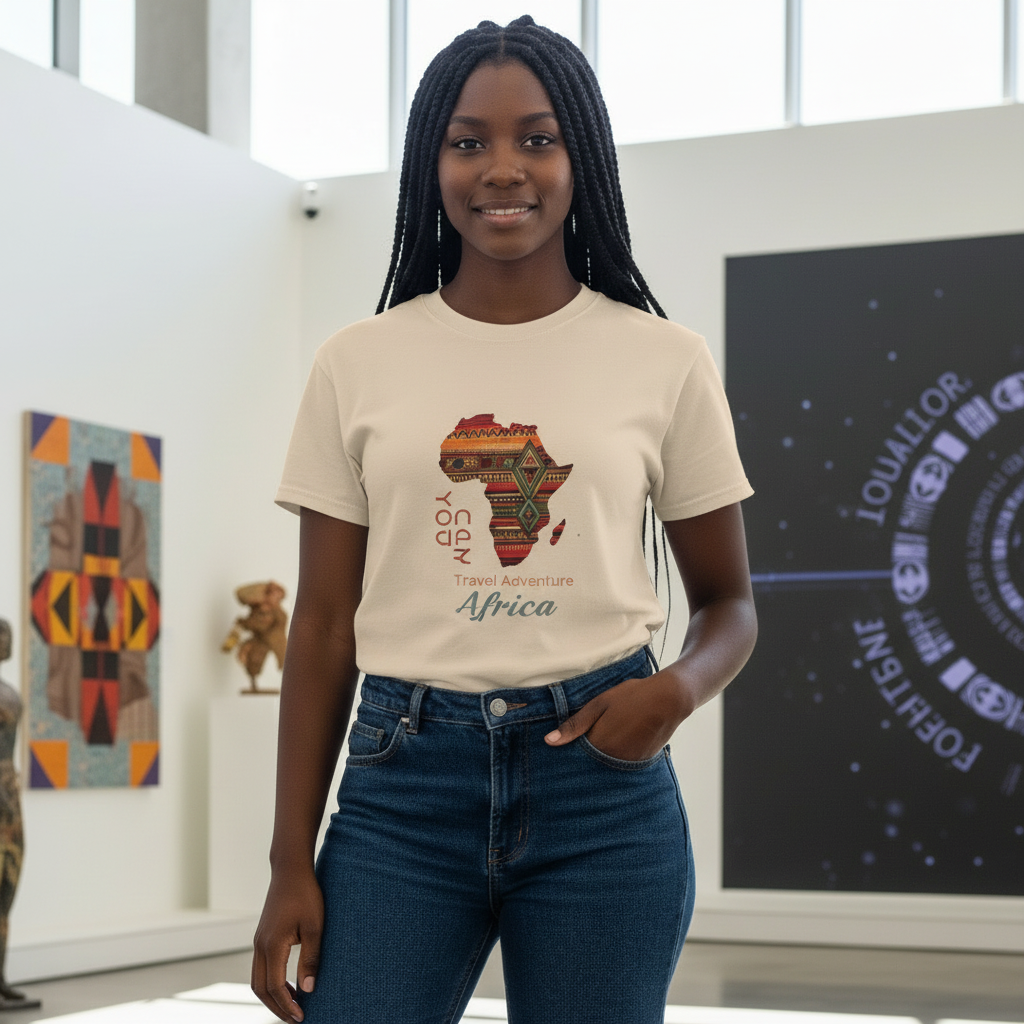 Africa T-Shirt Gallery Close-up