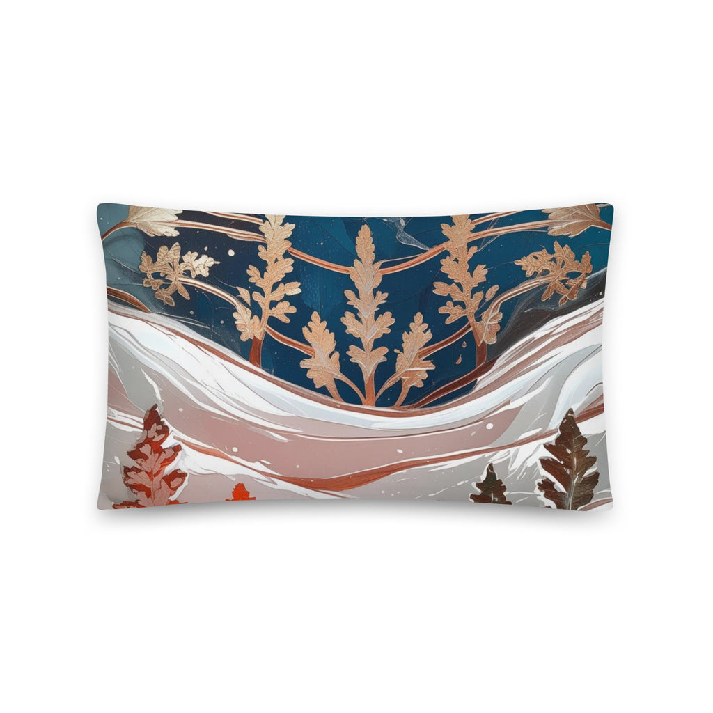 Snowman Christmas Pillow - Double-Sided Holiday Decor