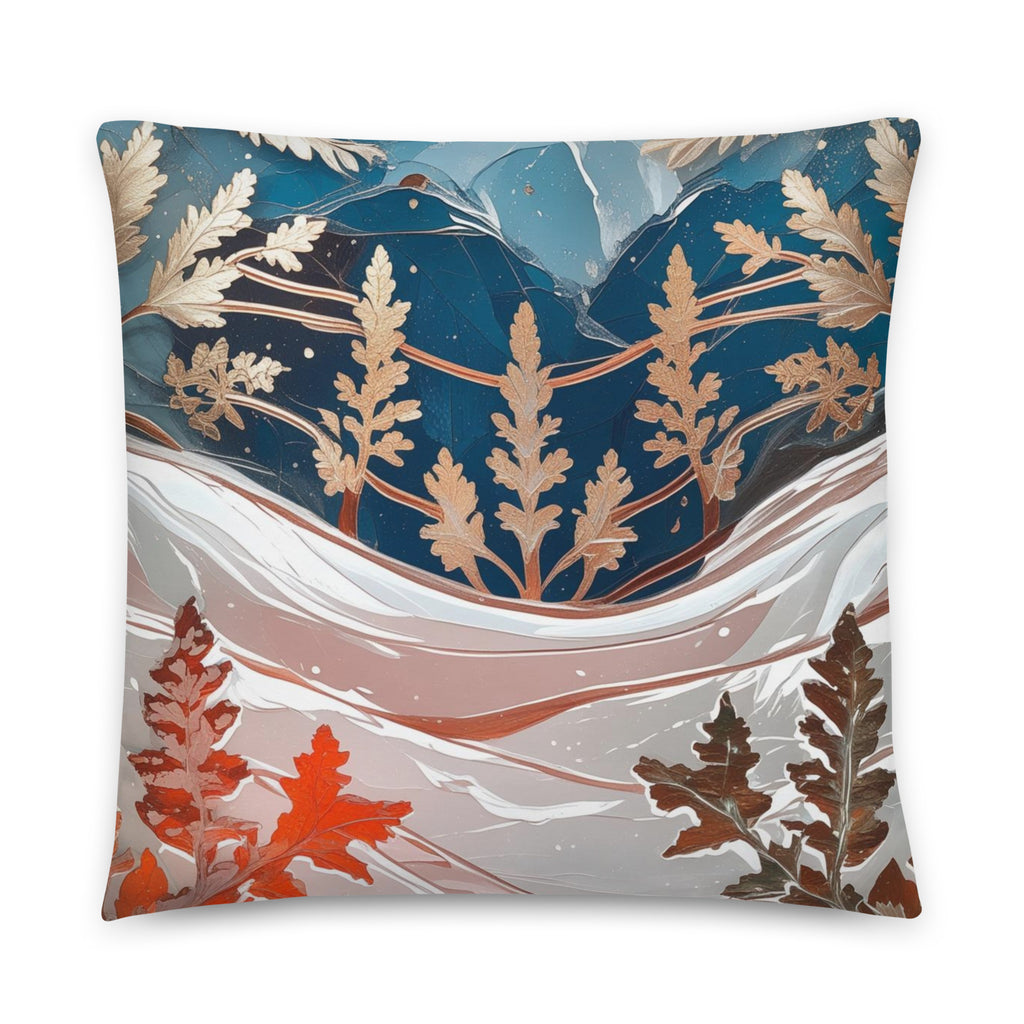 Snowman Christmas Pillow - Double-Sided Holiday Decor