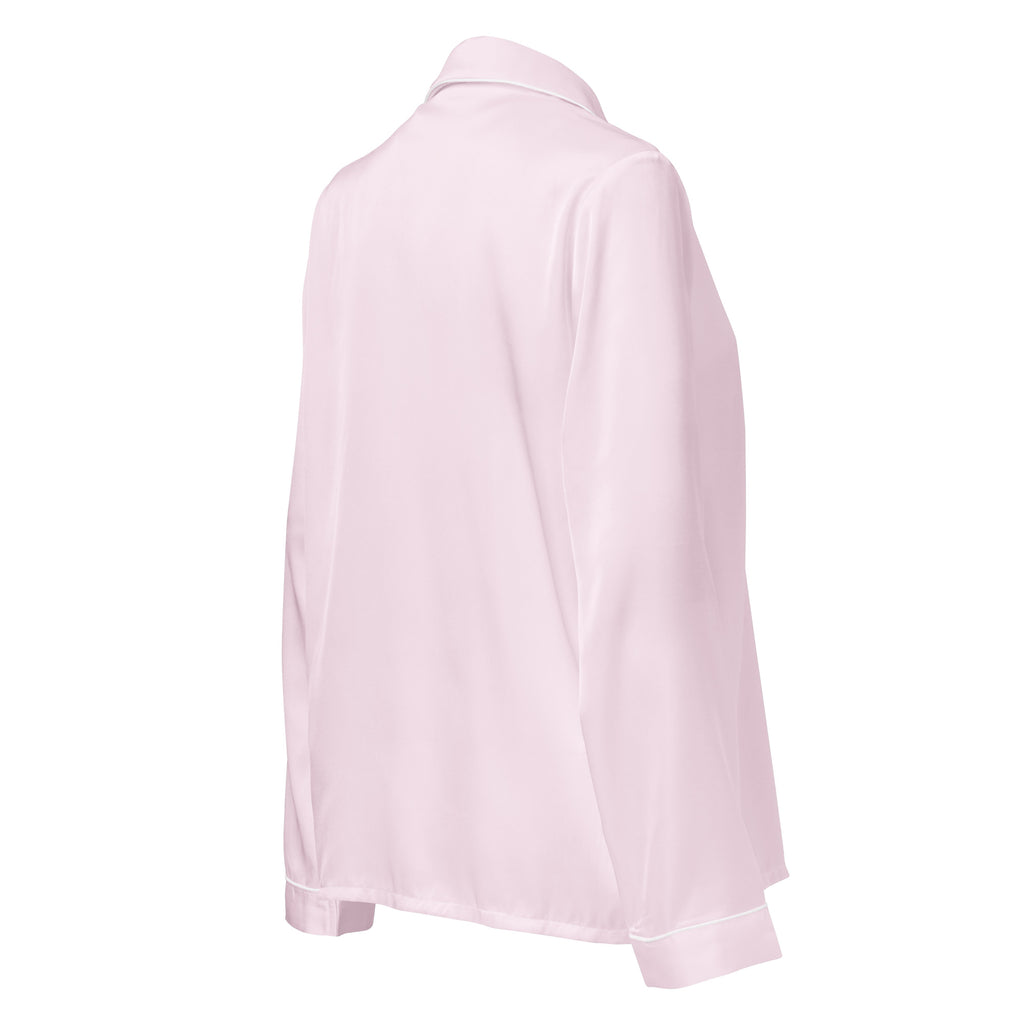 Hearts Women's Long Sleeve Pajama Top - Romantic Sleepwear