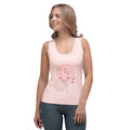  Pink Sublimation Tank Top - Women's Cut & Sew Athletic Top