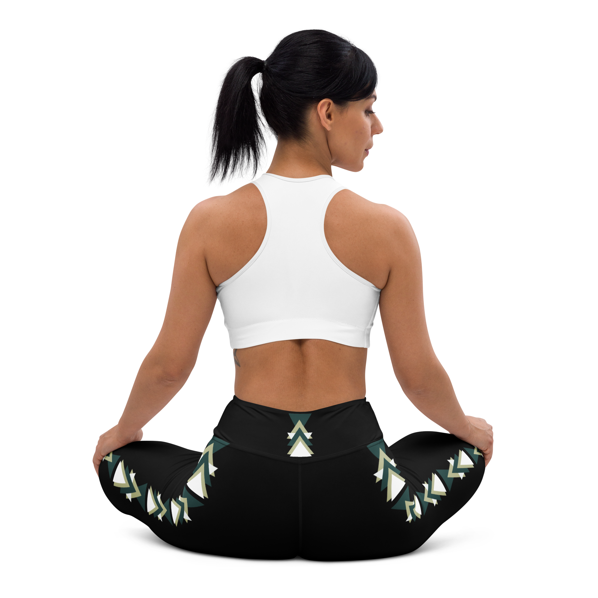 Leggings de yoga triangle - Confortables et élégantes