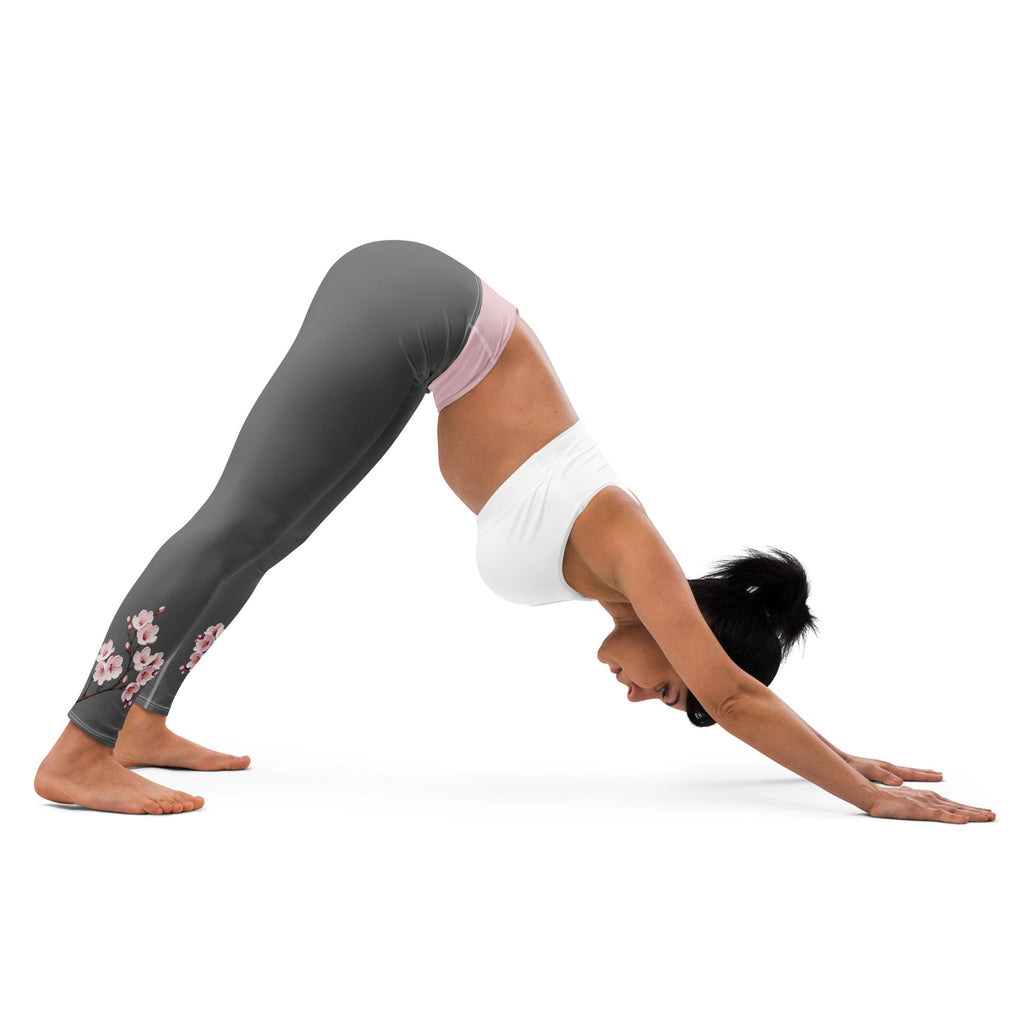 Yoga Leggings Cherry Blossom