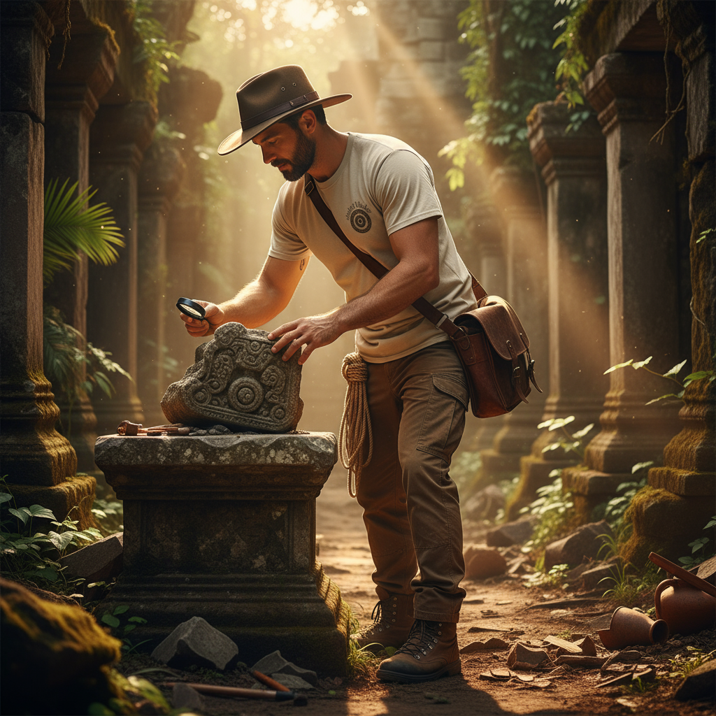 Ancient Wisdom Unisex Classic Tee Archaeological Lifestyle