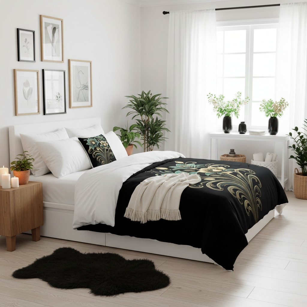 Beautifully Decorated Coastal Bedroom