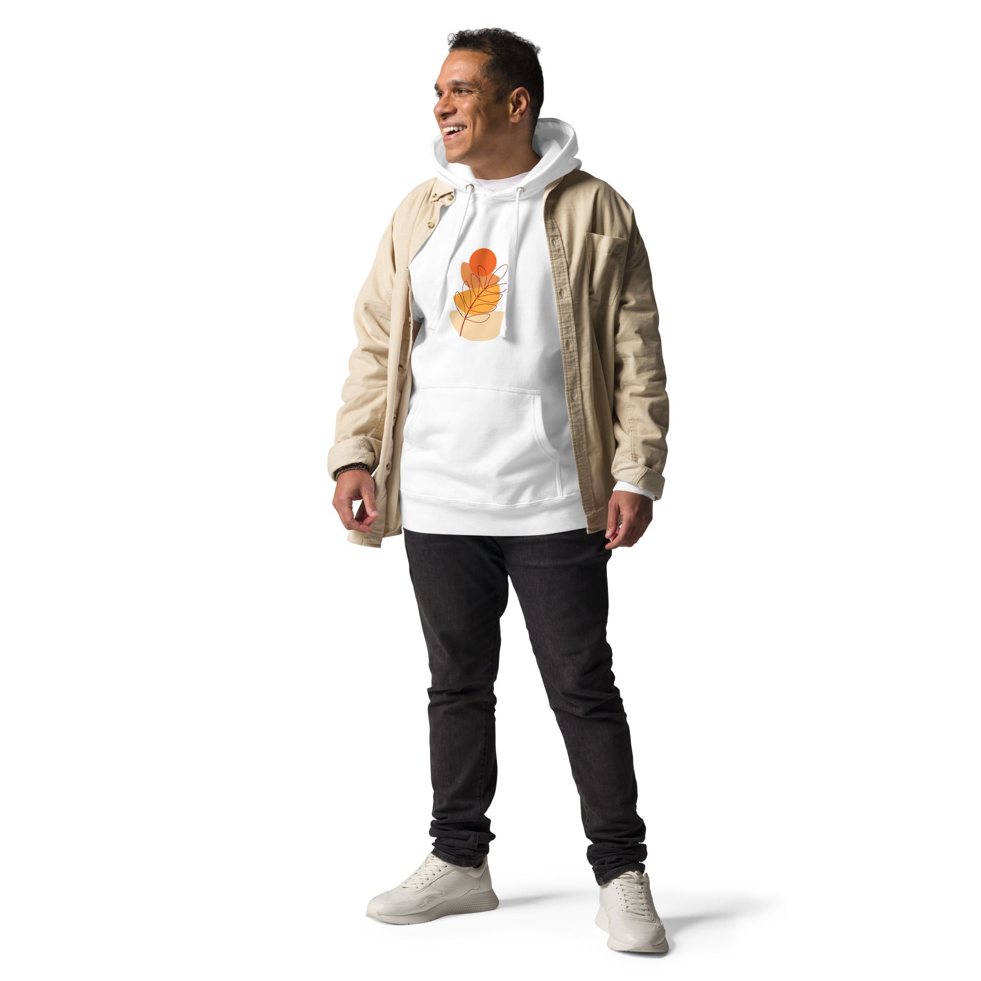 Orange Unisex Hoodie - Vibrant Comfortable Sweatshirt