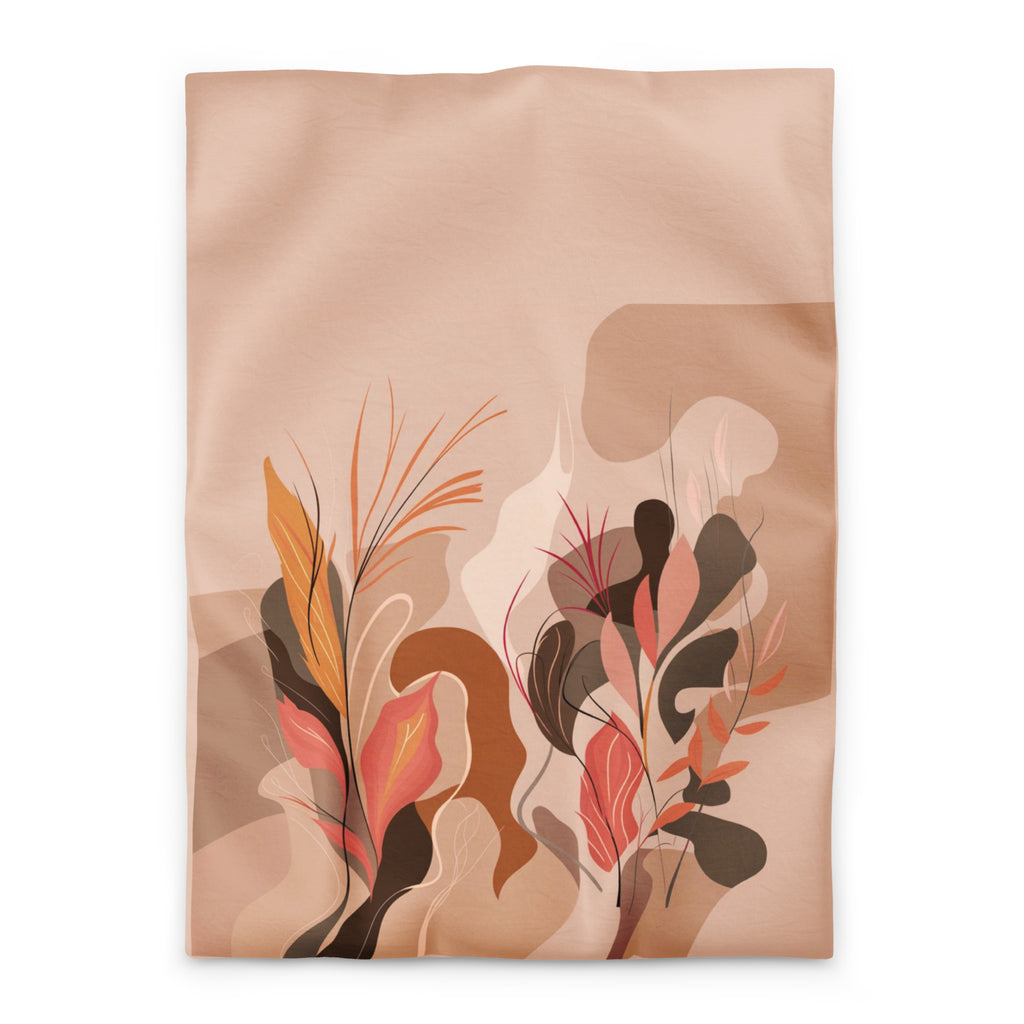 Bohemian Abstract Duvet Cover – Artistic Microfiber Bedding | Free Fashion Spirit