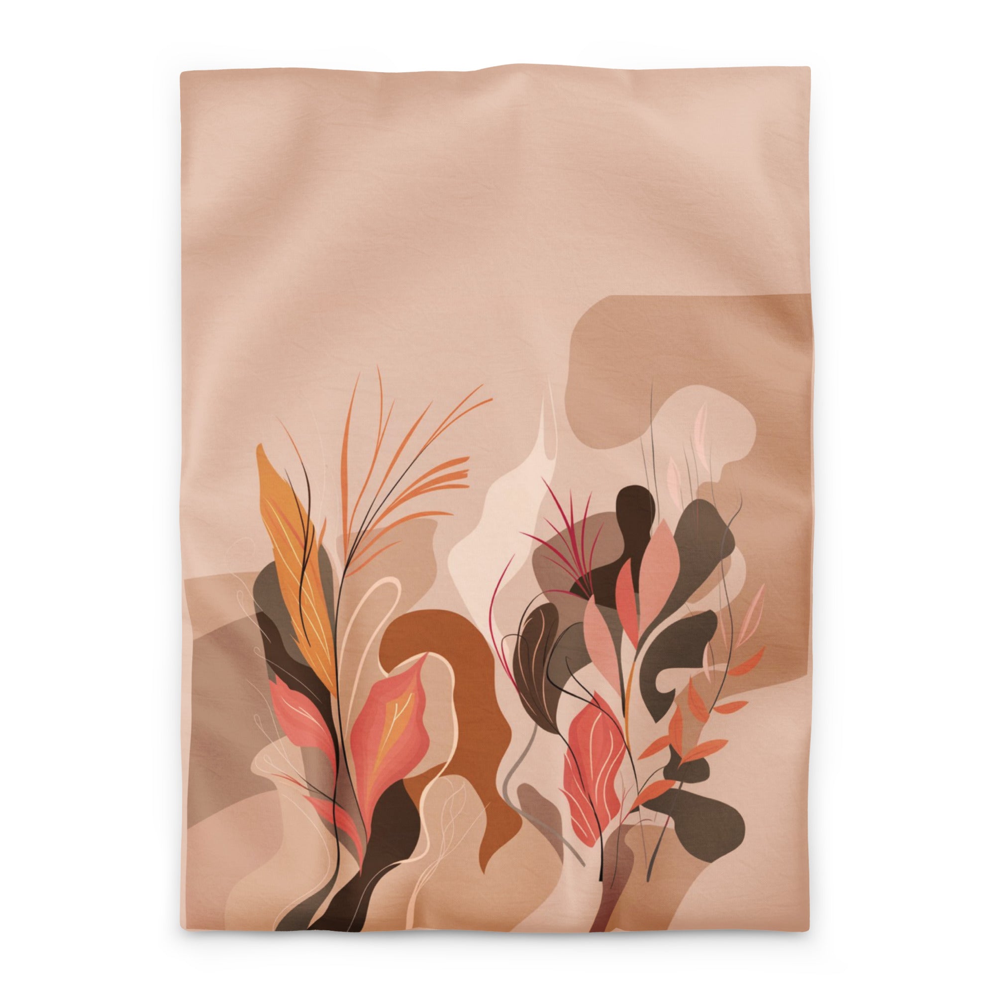 Bohemian Abstract Duvet Cover – Artistic Microfiber Bedding | Free Fashion Spirit