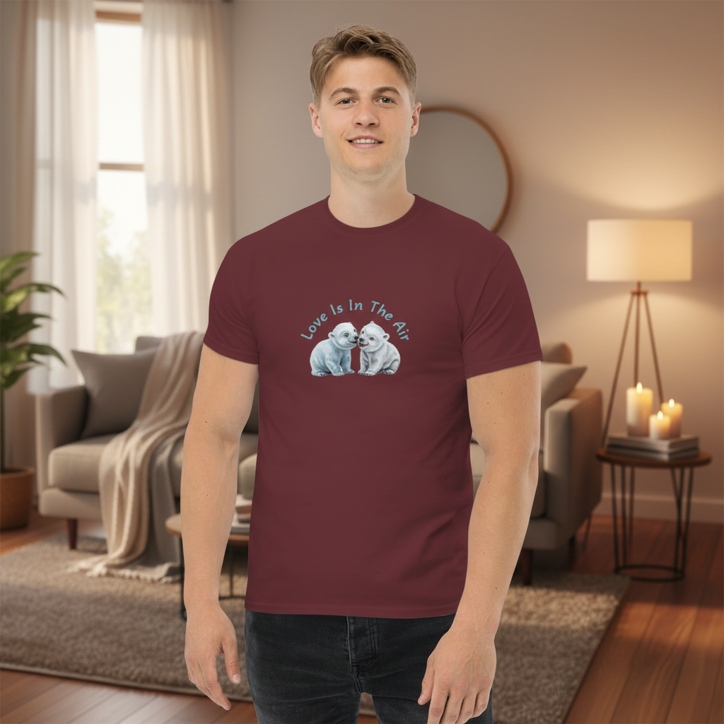 Polar Bears Tee - Maroon