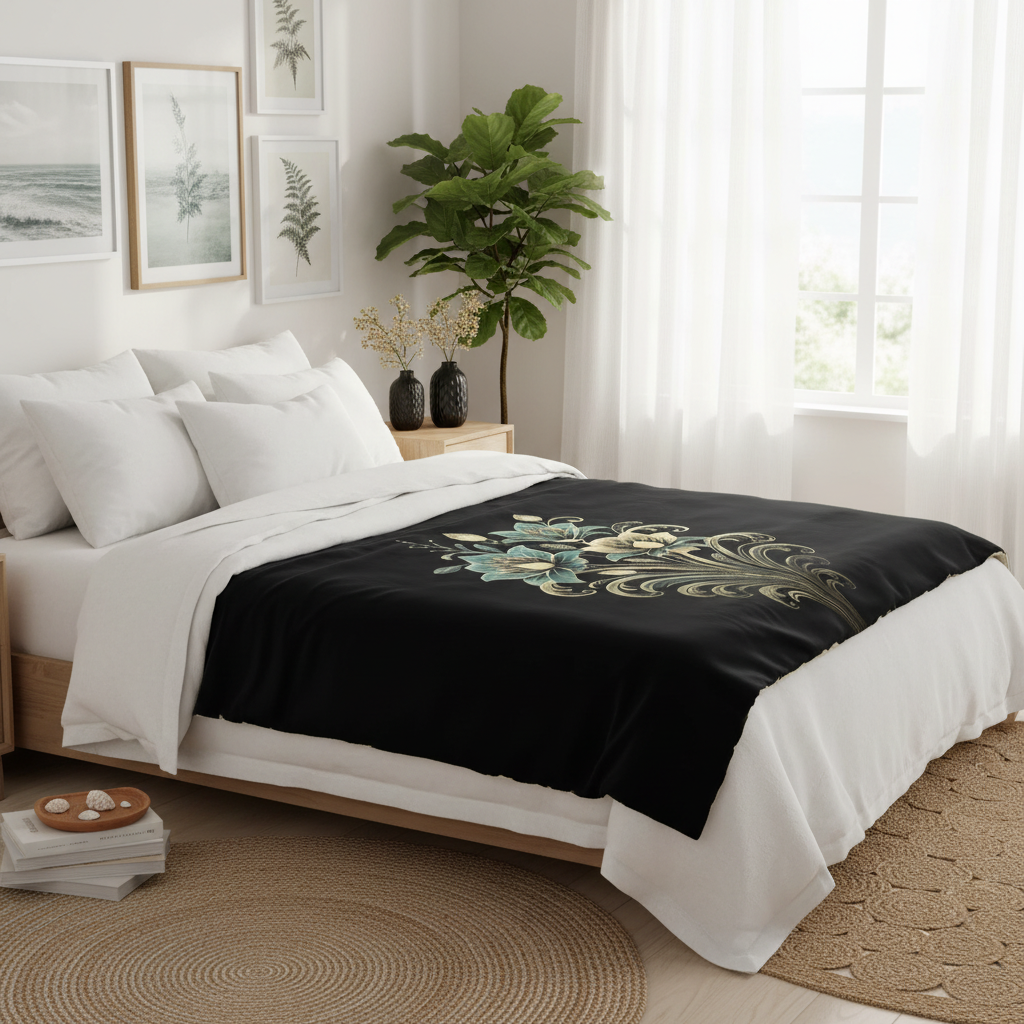 Serene Beach House Bedroom