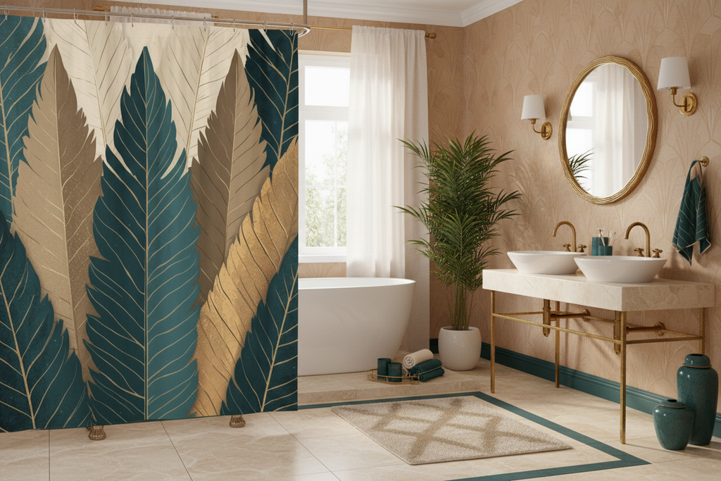 Spa-Like Coastal Bathroom