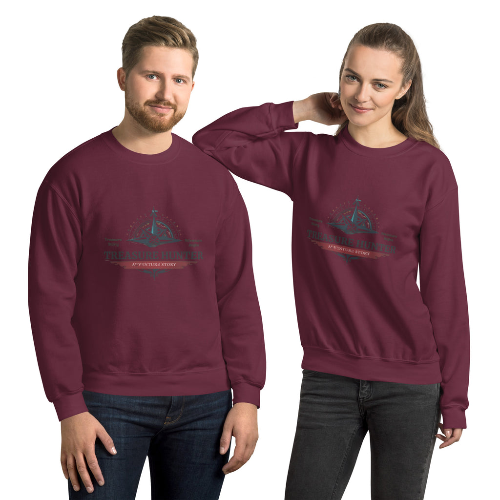 Unisex Sweatshirt Treasure Hunter - Adventure Comfort Wear