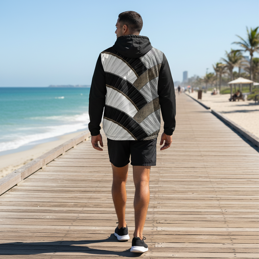 Záda - černá kapuca